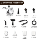 VaporClean Pro® Bivolt – Vaporizador Portátil de Alta Pressão para Limpeza Profunda