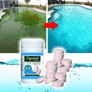 Cápsula para Limpeza e Clareamento de Piscinas - Pastilhas Contra a Água Verde