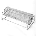Cesta Rotativa Inox para Churrasco