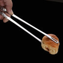 Pinça de Cozinha Inox para Churrasco