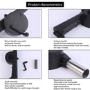 Ventilador Manual para Churrasco